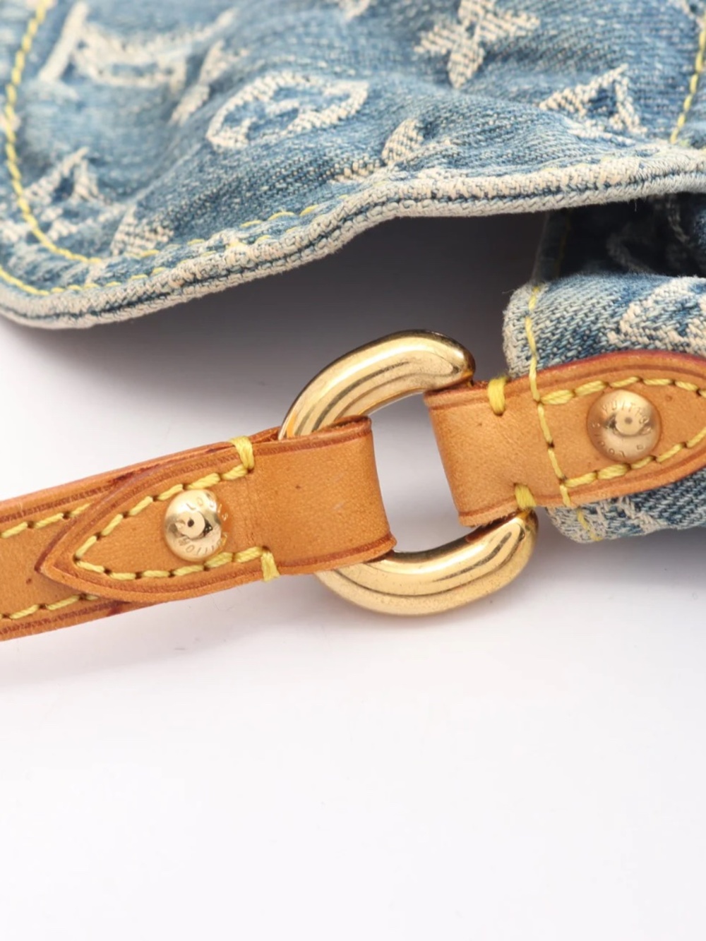 Louis Vuitton Monogram Denim Mini Pleaty - Picture 5 of 13